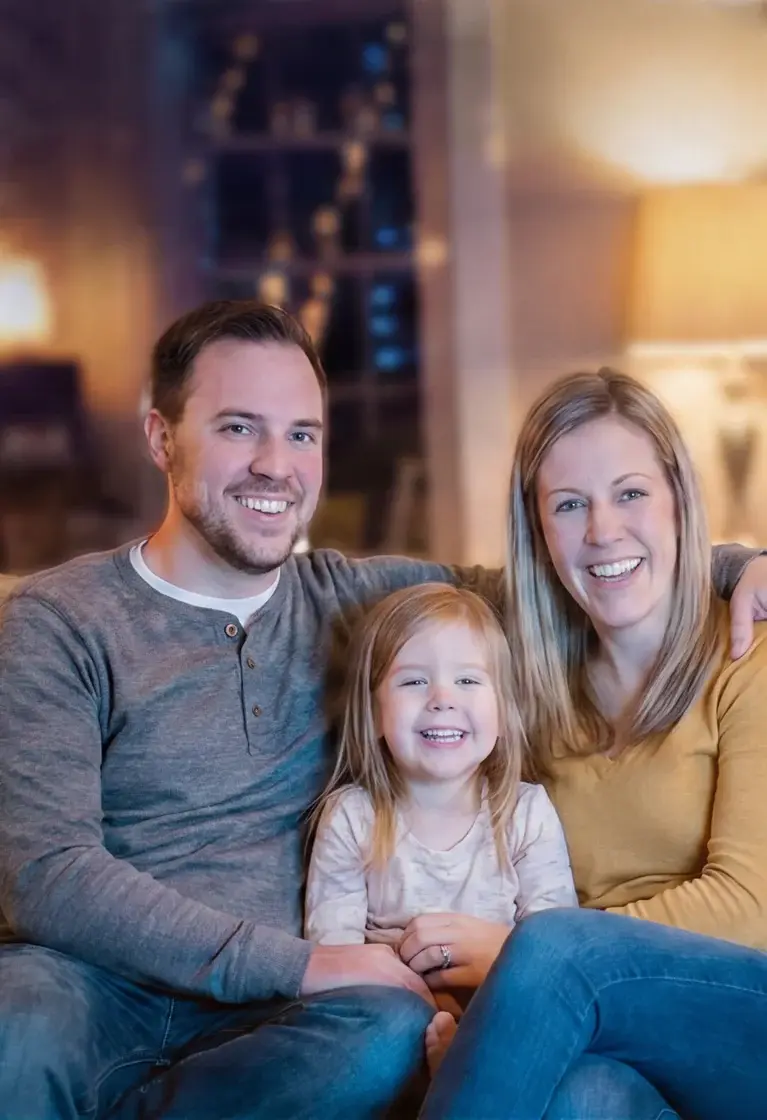 A family watching meaningful entertainment together